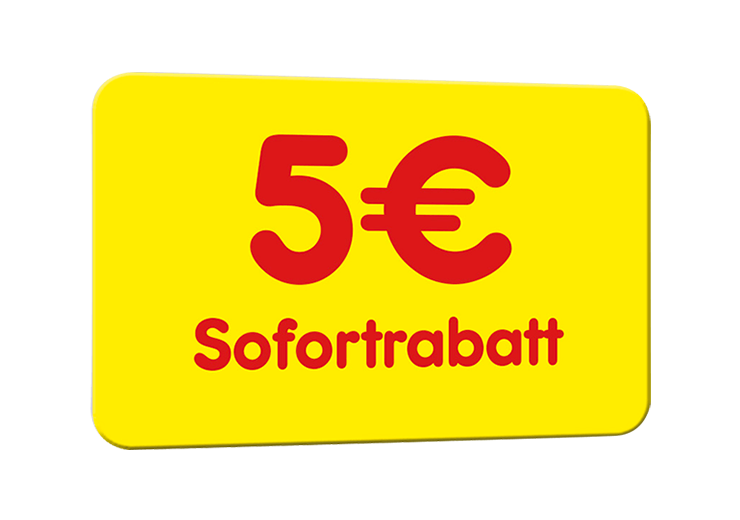 5€-Sofortrabatt